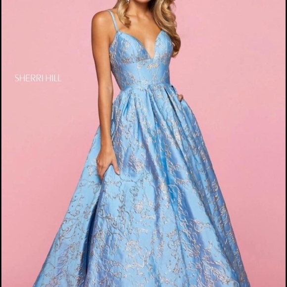 Selling my Sherri Hill prom dress, in perfect condition. - Picture 2 of 5